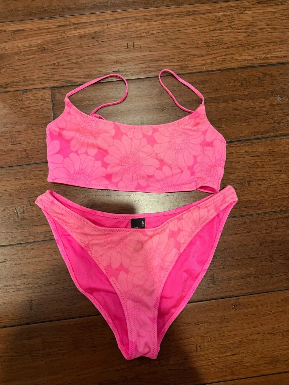 triangl swimwear hot pink